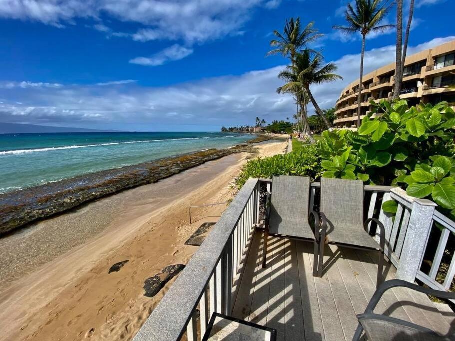 Oceanfront With Aircon-Hear The Waves-Amazing Views-Wifi Lahaina Exterior foto